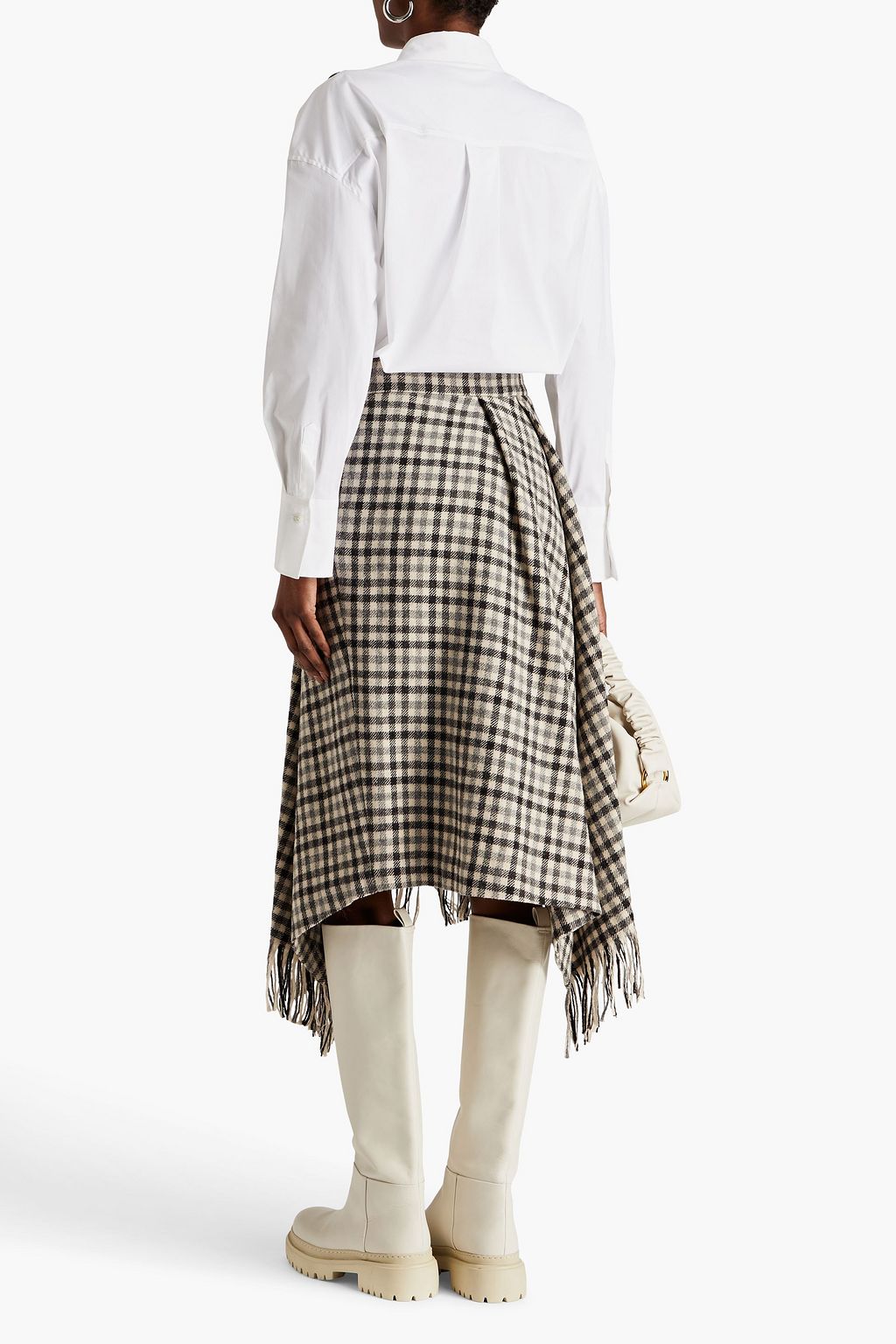 BRUNELLO CUCINELLI Stretch cotton-poplin shirt