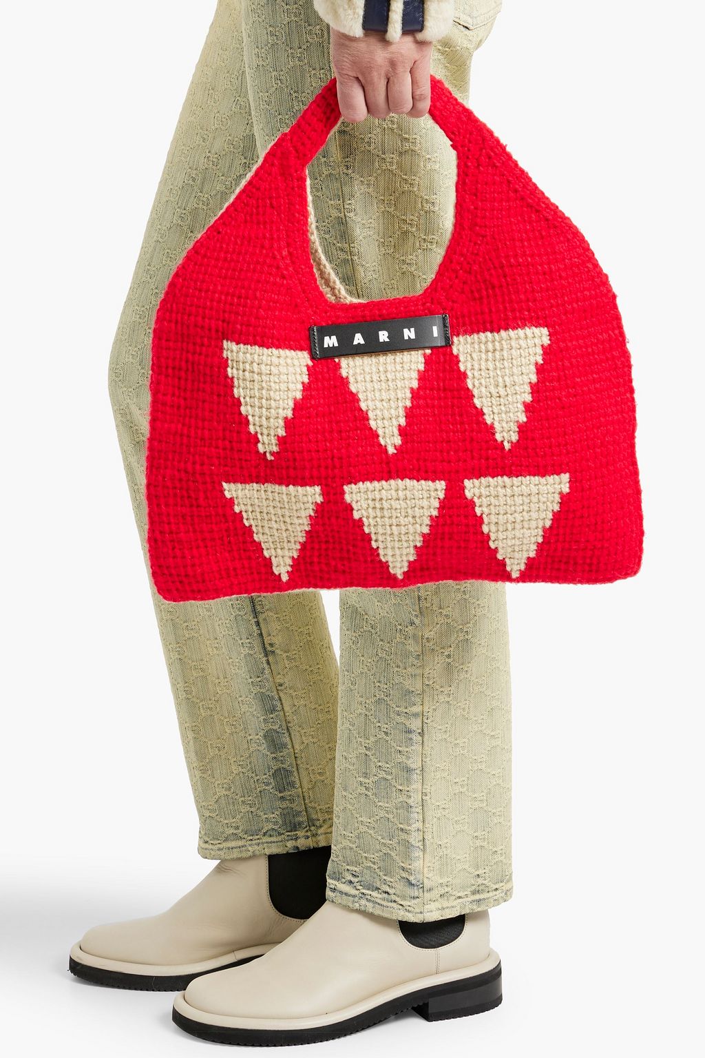 MARNI Crochet tote