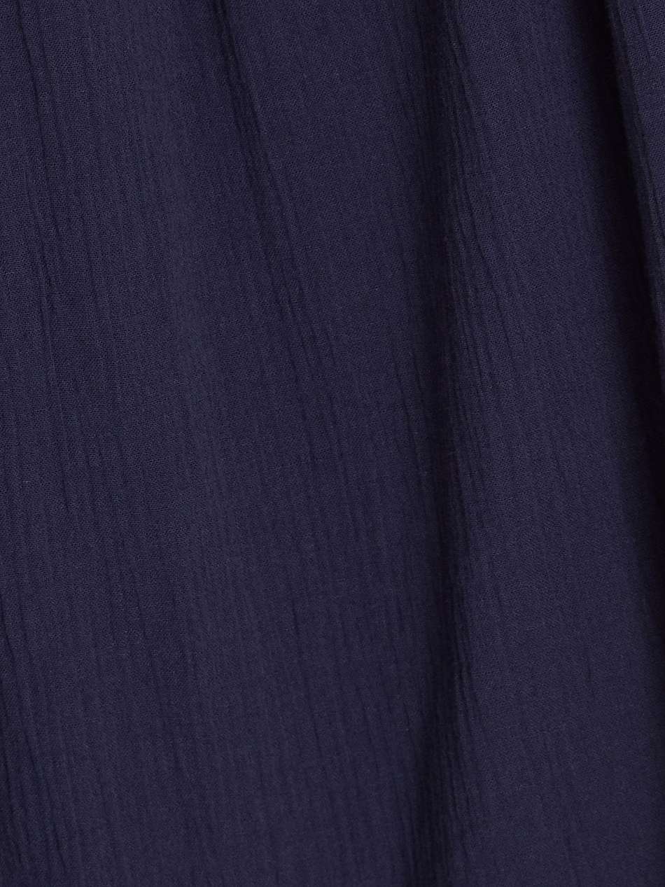 cotton-gauze maxi dress