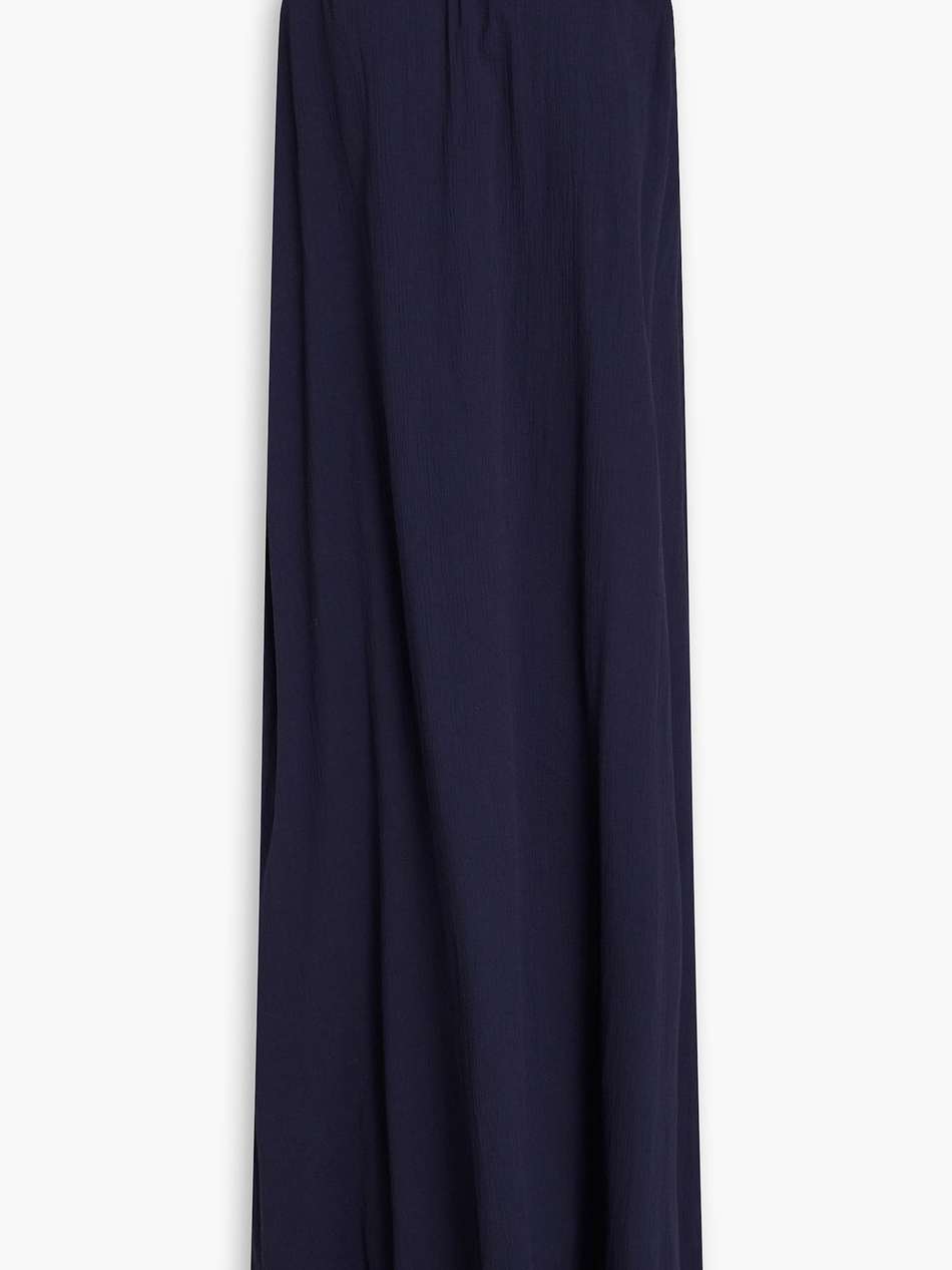 cotton-gauze maxi dress