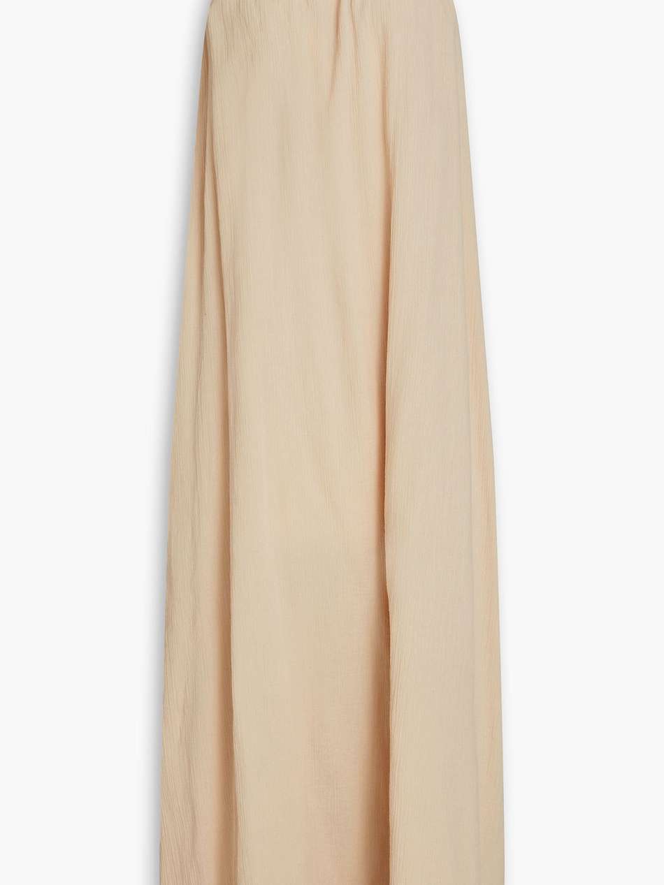 cotton-gauze maxi dress