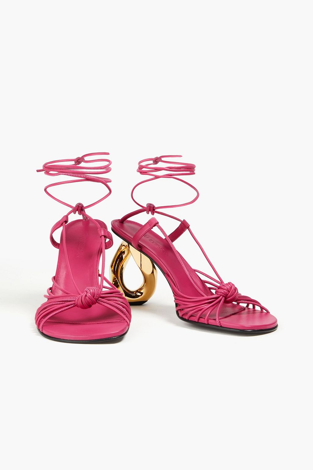 JW ANDERSON Knotted leather sandals