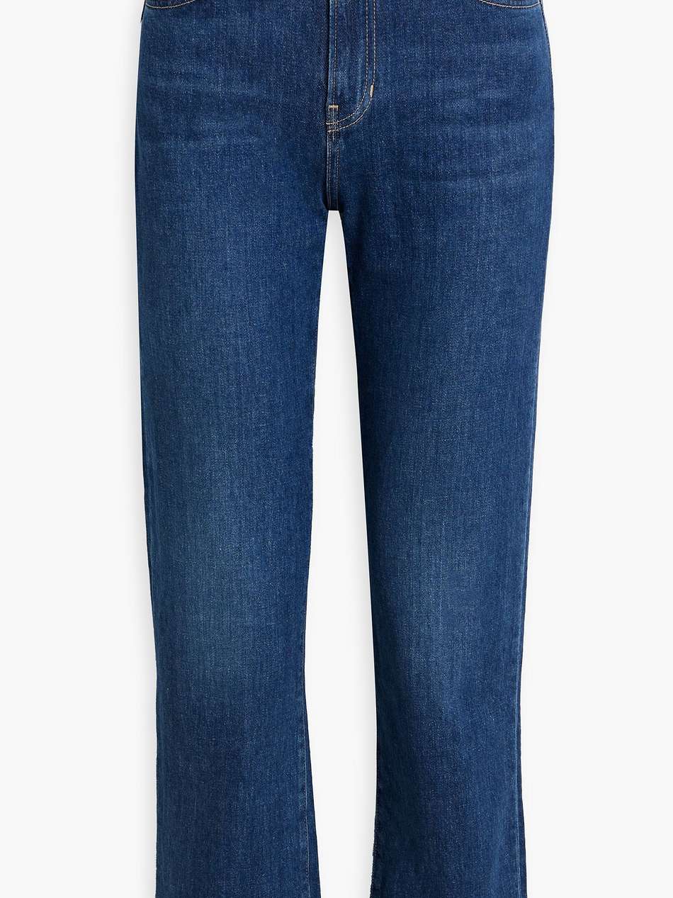 joey high-rise straight-leg jeans