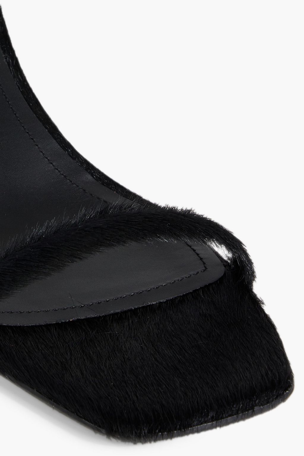 RICK OWENS Cantilever 45 Wedges aus Kalbshaar
