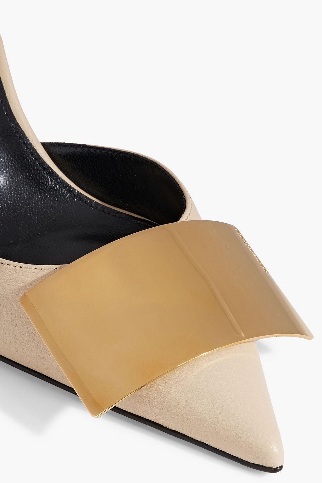 SERGIO ROSSI sr Miroir 75 embellished leather pumps