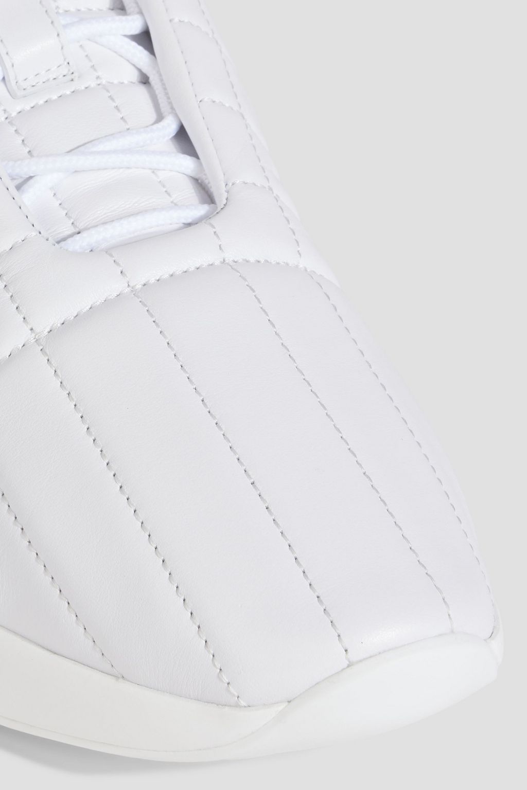 BURBERRY Quilted leather sneakers