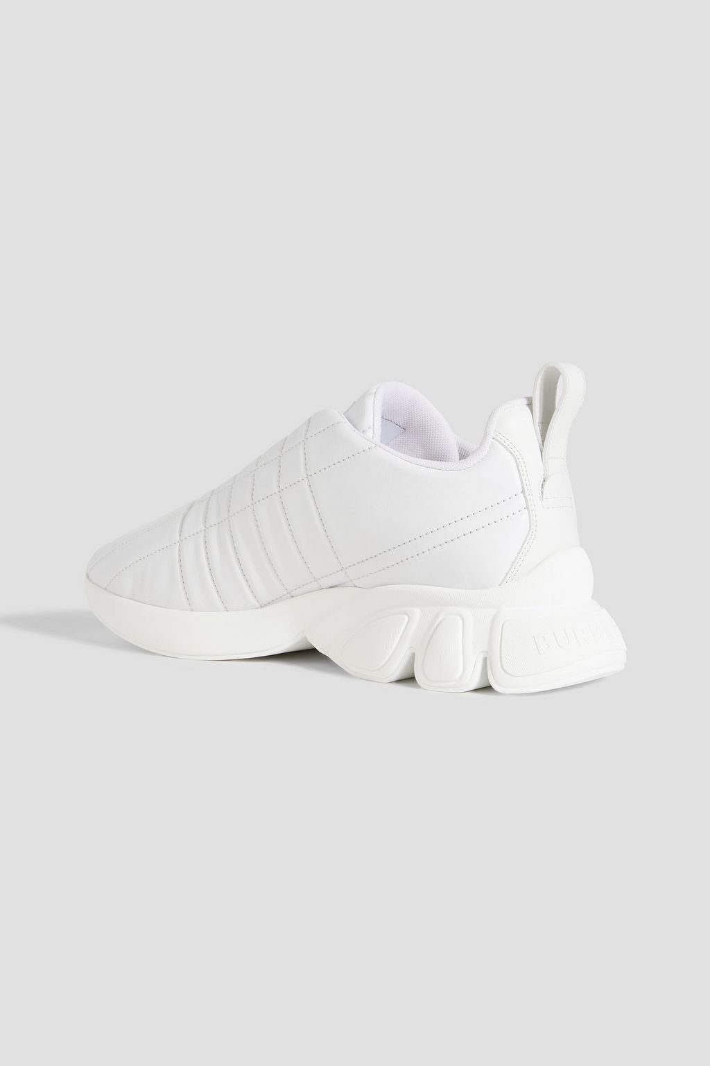BURBERRY Quilted leather sneakers