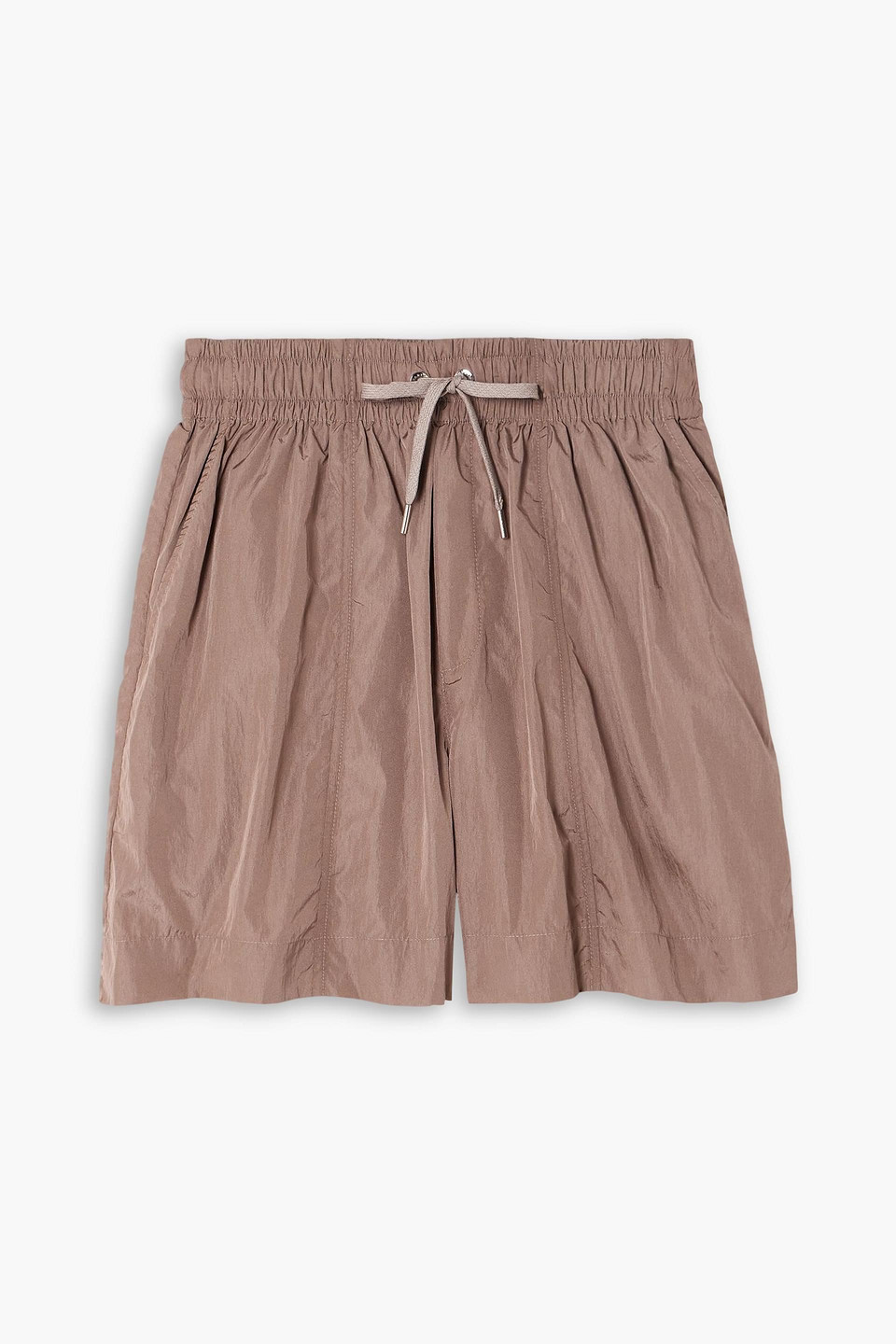 varley - ralph metallic shell shorts - pink - xxs