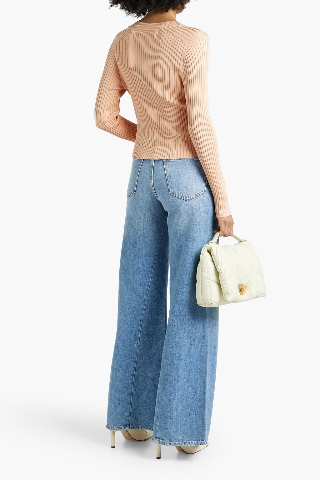 DIANE VON FURSTENBERG Tereza ribbed-knit cardigan