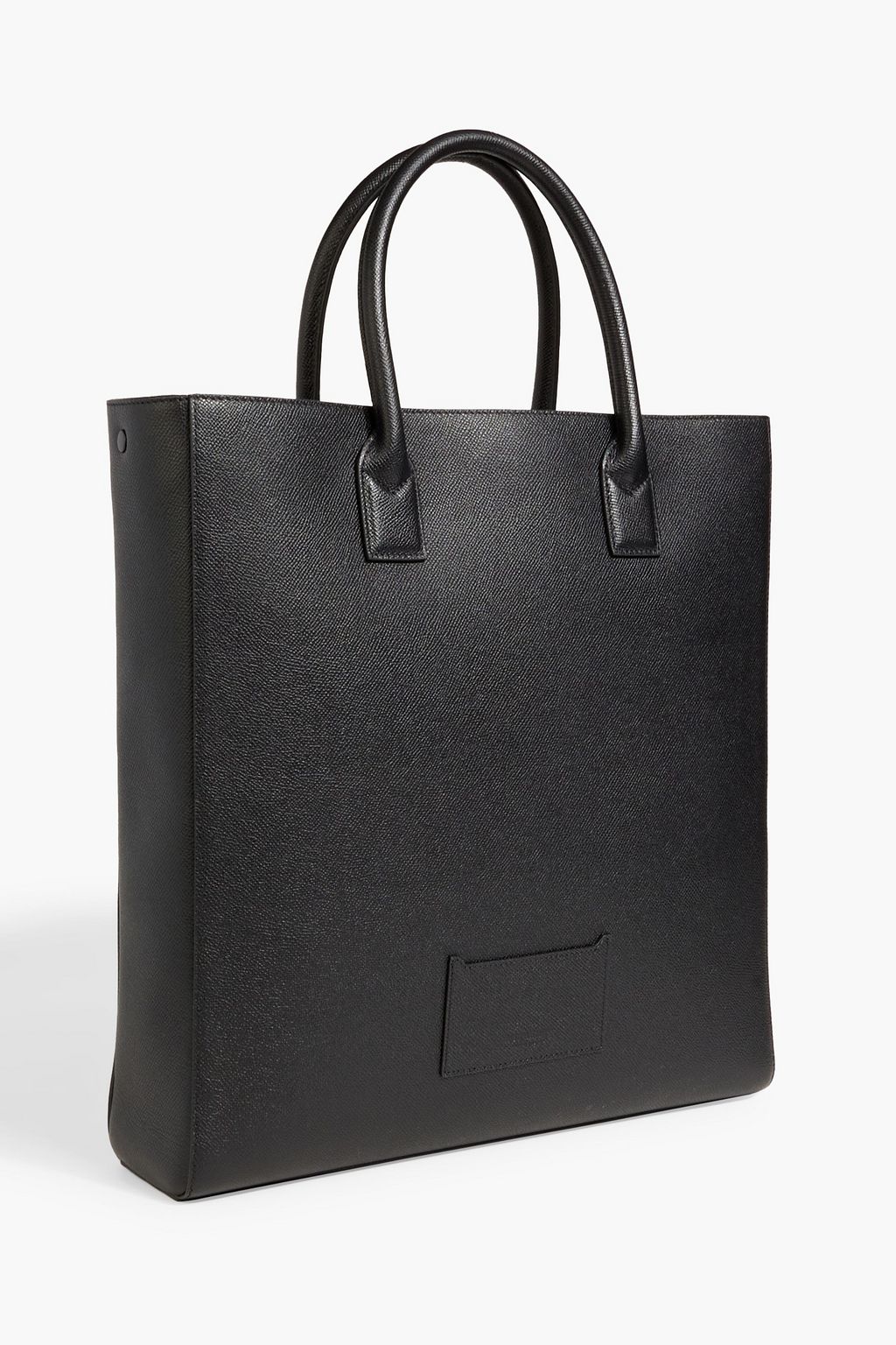 Burberry pebbled leather tote on sale
