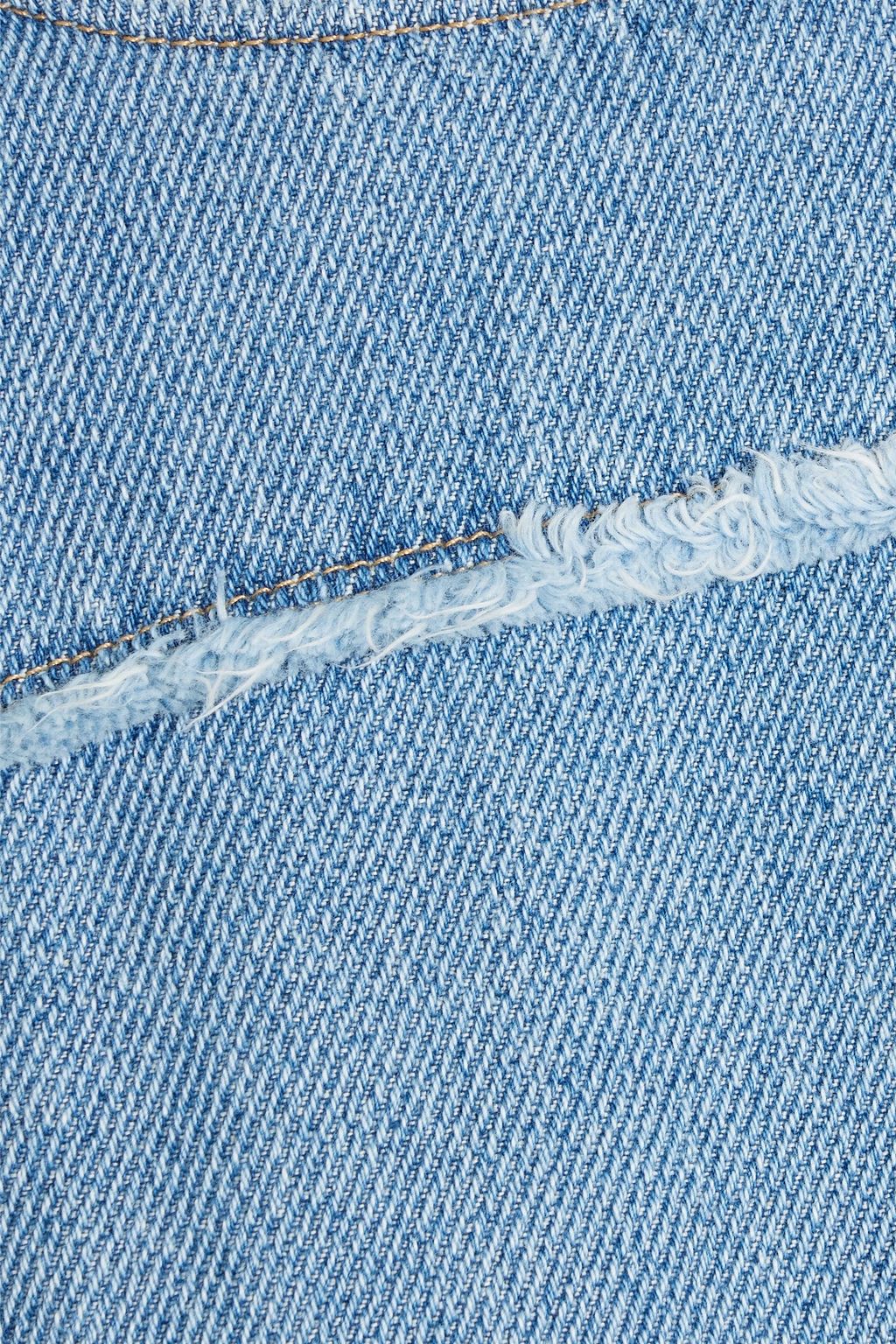 GANNI Denim midi dress