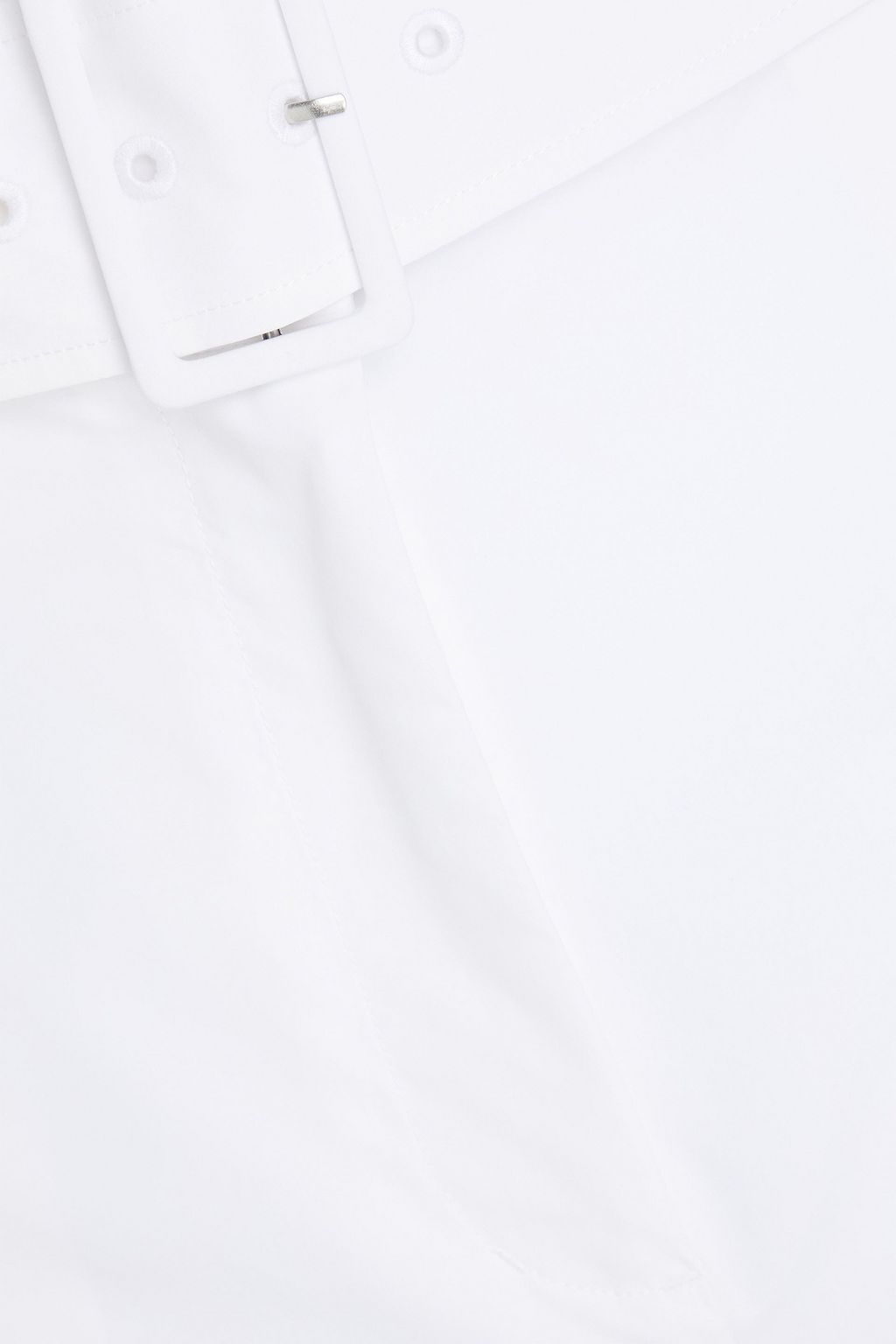 3.1 PHILLIP LIM شورت من البوبلين المصنوع من مزيج من القطن ومزود بحزام