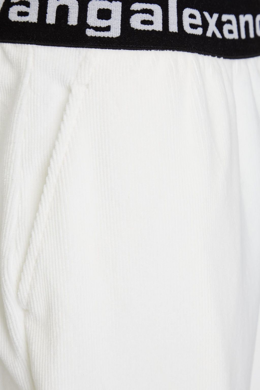 ALEXANDERWANG.T Stretch cotton-blend corduroy track pants