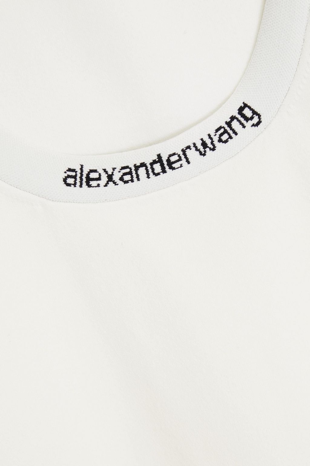 ALEXANDERWANG.T بلوزة مصنوعة من نسيج بحبكة مطاطية