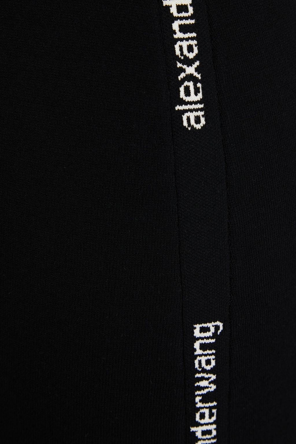 ALEXANDERWANG.T فستان قصير مصنوع من نسيج بحبكة مطاطية