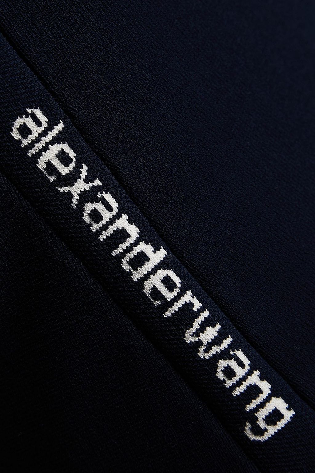 ALEXANDERWANG.T فستان قصير مصنوع من نسيج بحبكة مطاطية