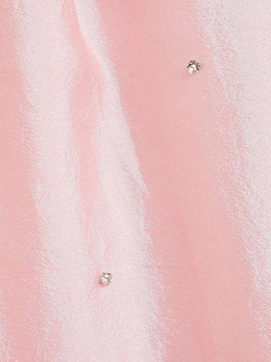 portia cold-shoulder crystal-embellished satin-crepe midi dress