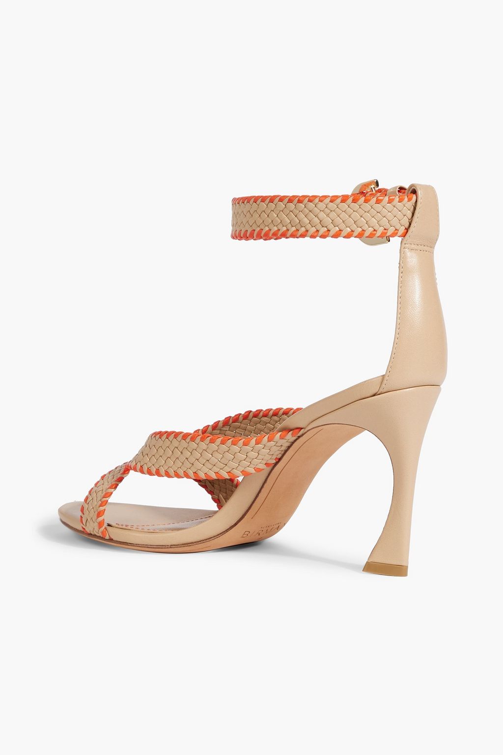 ALEXANDRE BIRMAN Giorgia 85 woven leather sandals