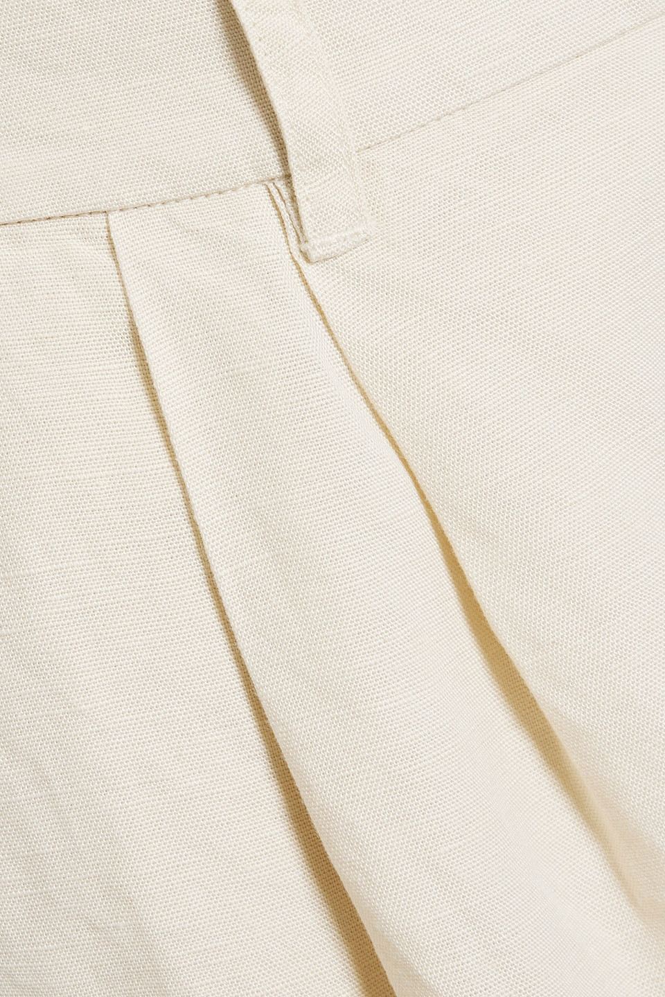 Shop Onia Linen And Lyocell-blend Wide-leg Pants In Sand