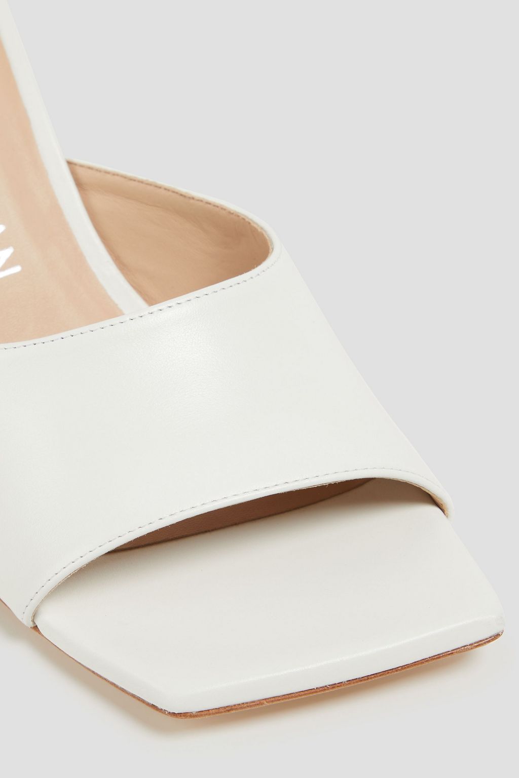 STUART WEITZMAN Tia leather mules