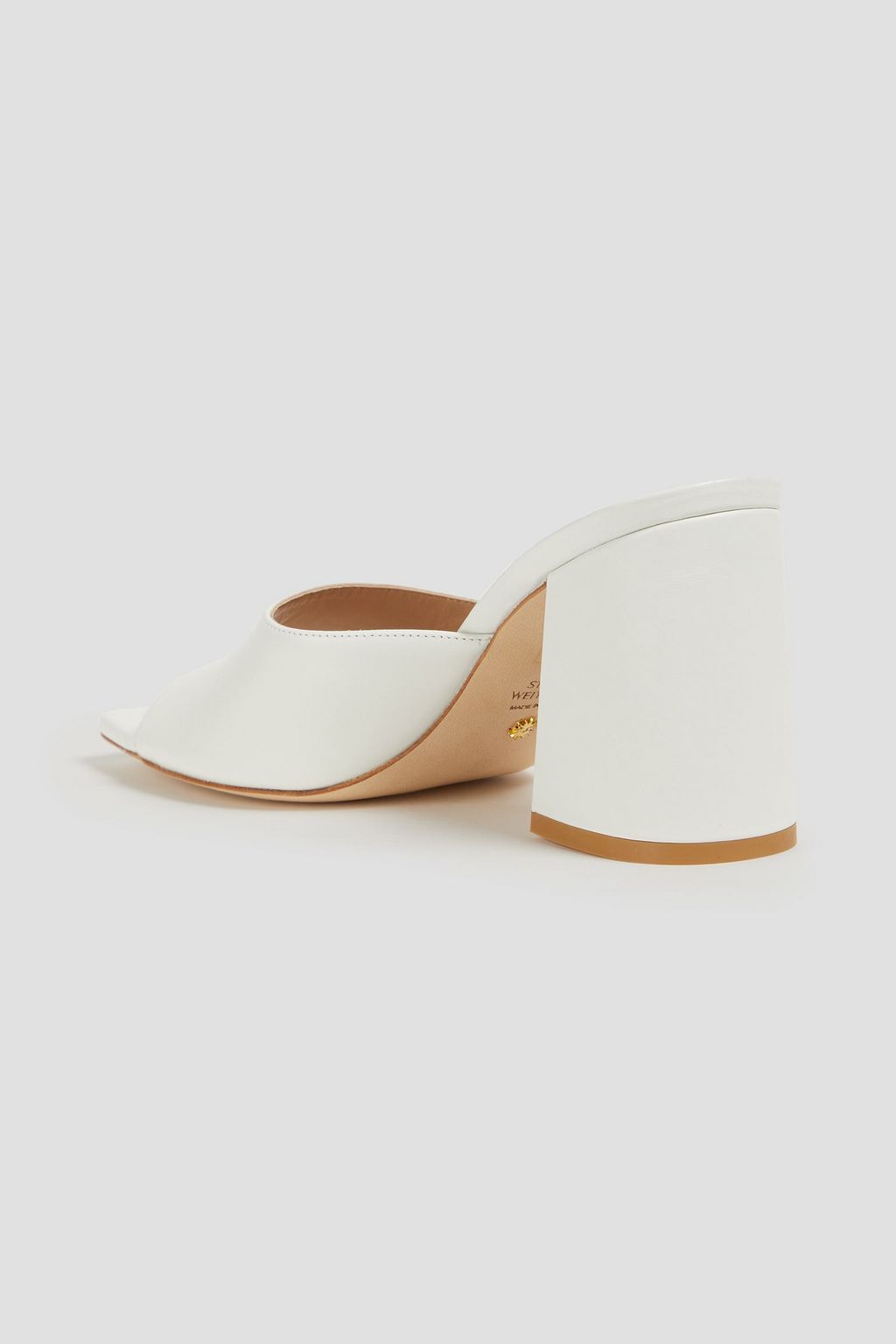 STUART WEITZMAN Tia leather mules