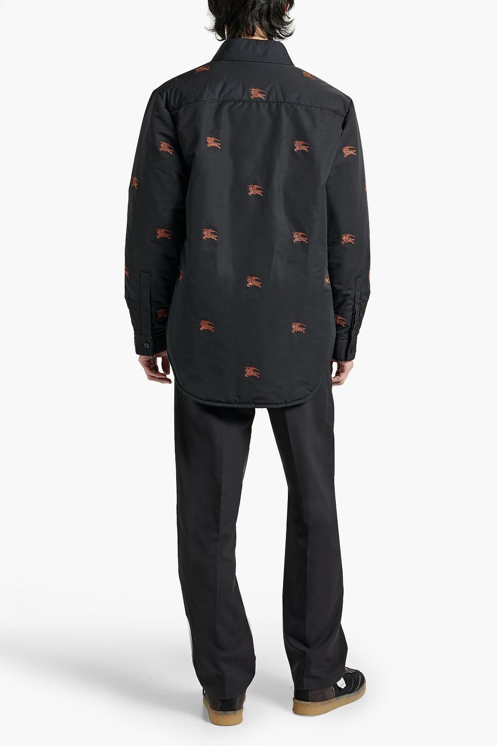 BURBERRY Embroidered shell jacket