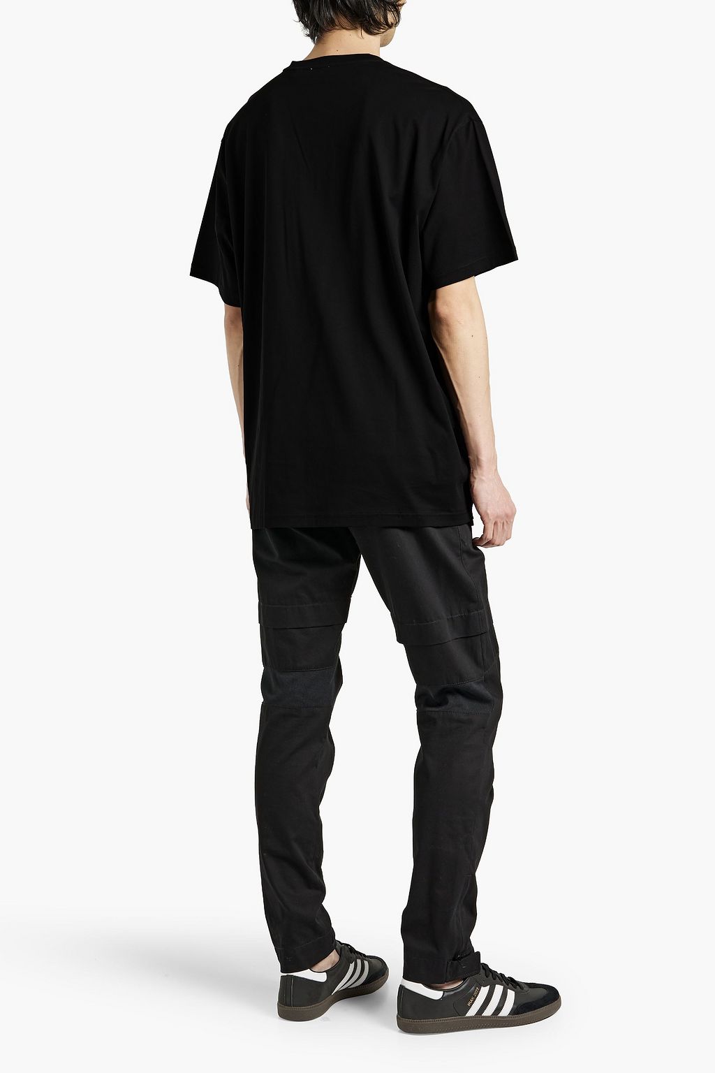 BURBERRY Logo-print cotton-blend jersey T-shirt