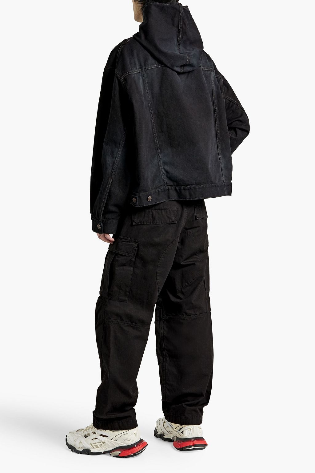 BALENCIAGA Cotton-ripstop cargo pants