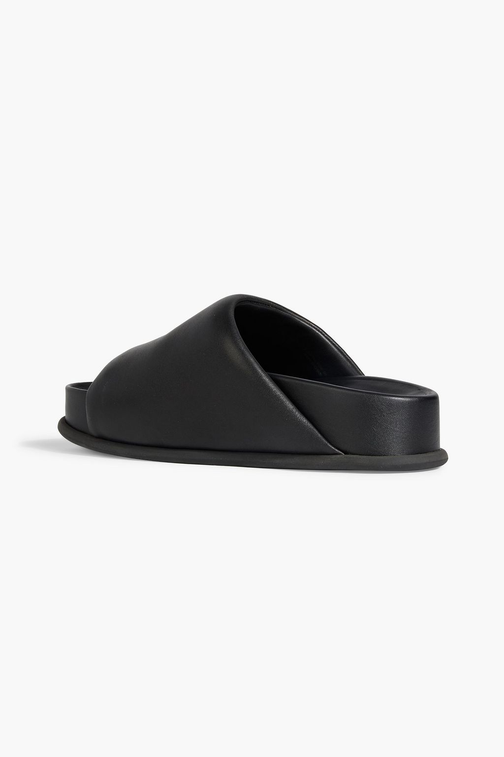 3.1 PHILLIP LIM حذاء سلايد “فريدا” بنعل سميك مصنوع من الجلد المبطّن