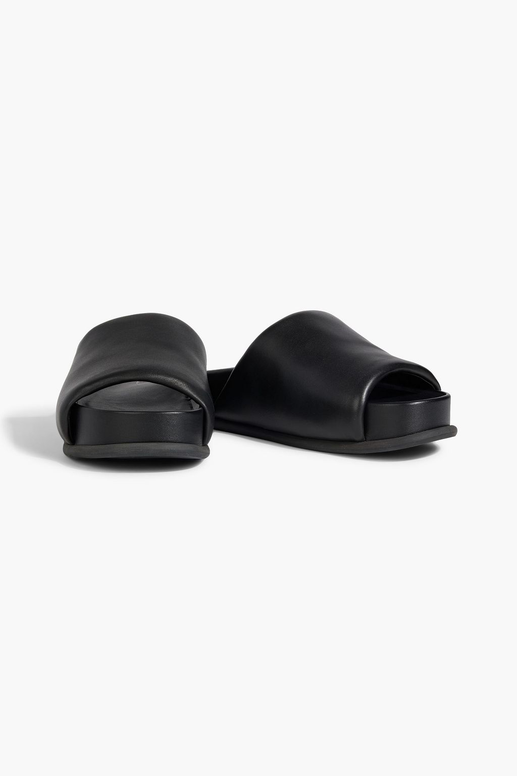 3.1 PHILLIP LIM حذاء سلايد “فريدا” بنعل سميك مصنوع من الجلد المبطّن