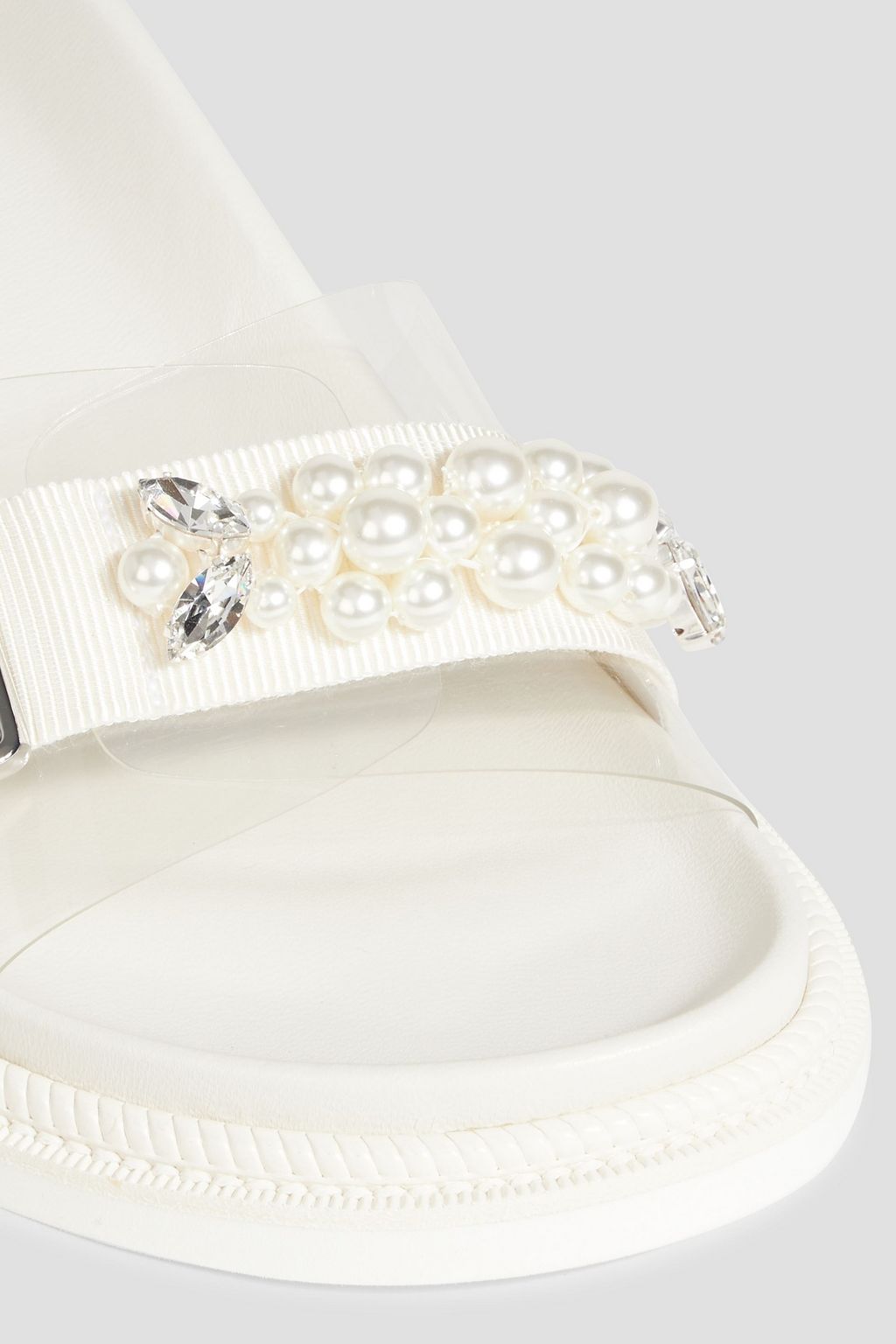 SIMONE ROCHA Embellished PVC mules