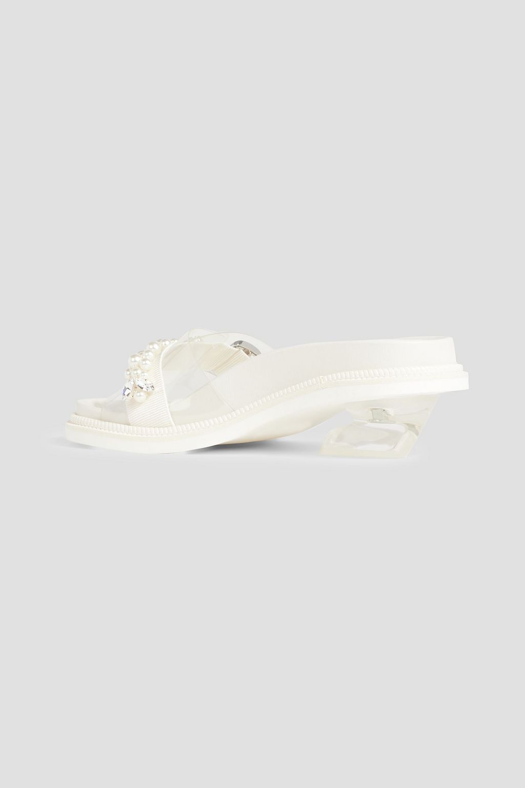 SIMONE ROCHA Embellished PVC mules