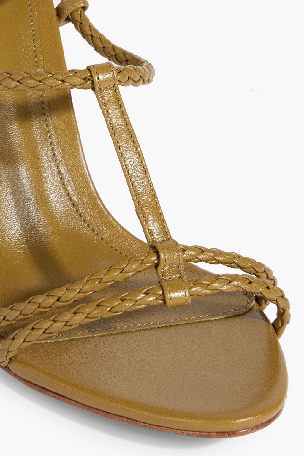 ALEXANDRE BIRMAN Bella 85 braided leather sandals