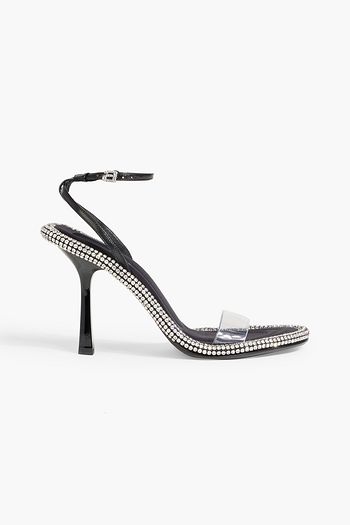 alexander wang mascha crystal embellished slides