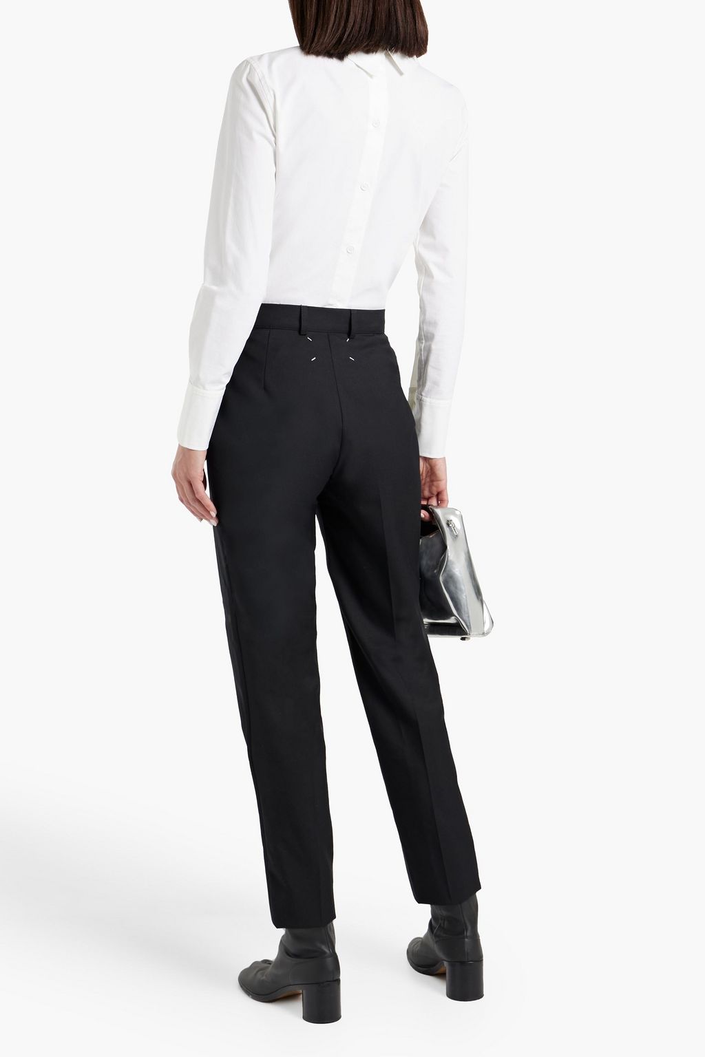 MAISON MARGIELA Twill tapered pants