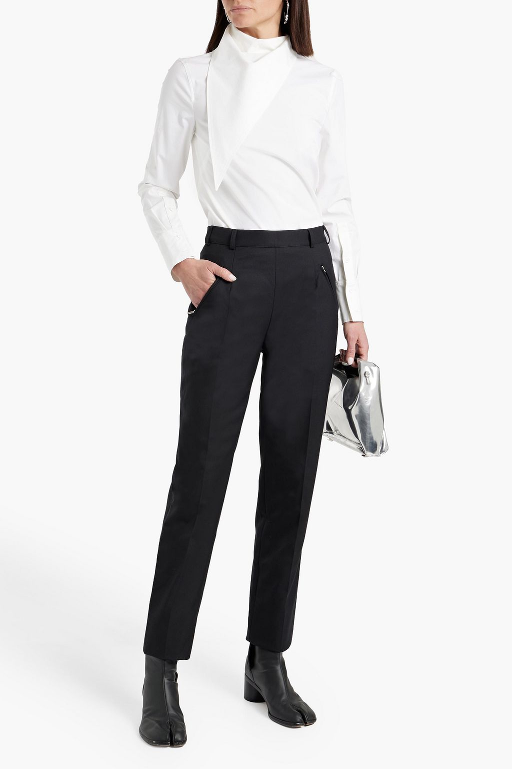 MAISON MARGIELA Twill tapered pants