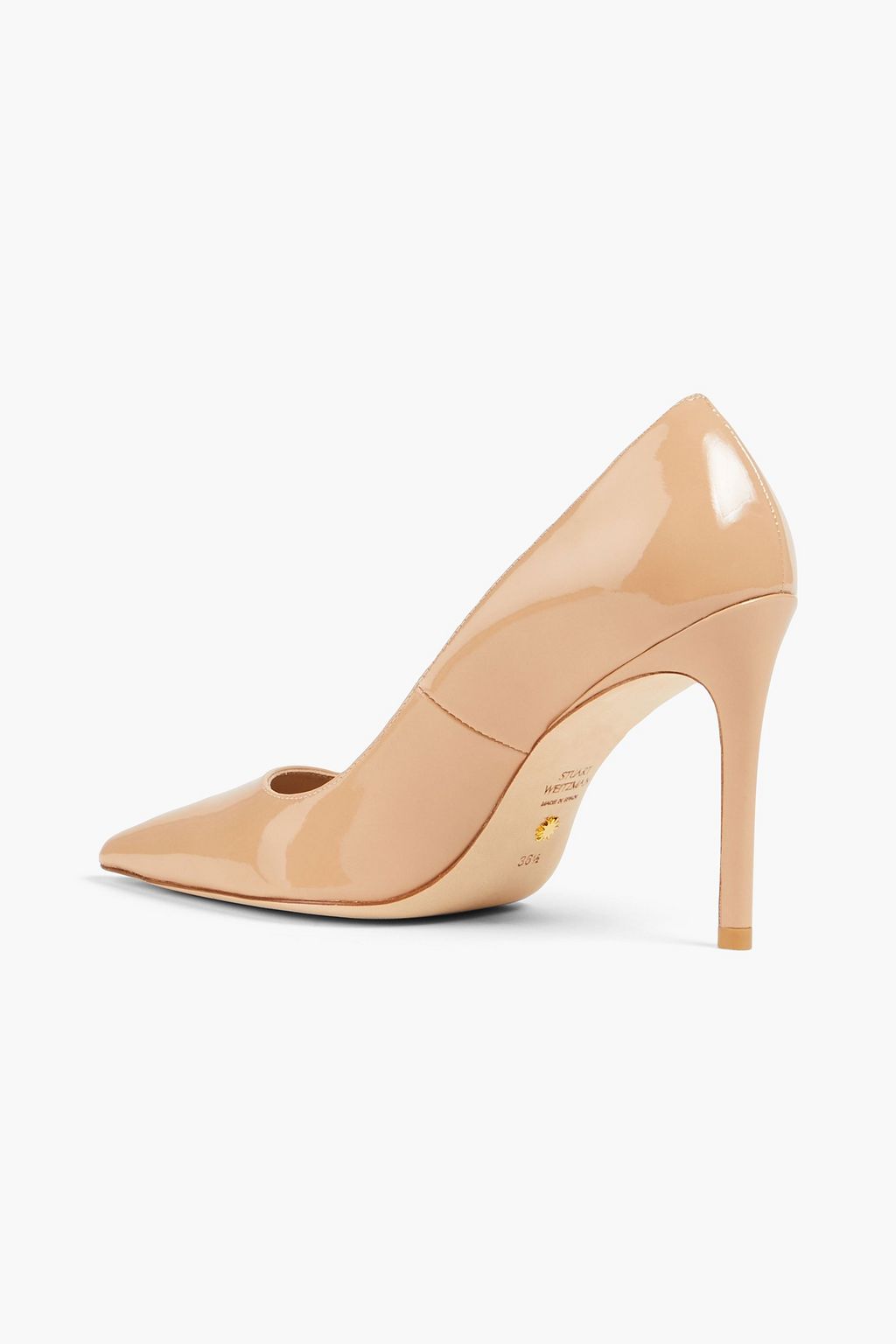 STUART WEITZMAN Stuart 100 パテントレザー パンプス