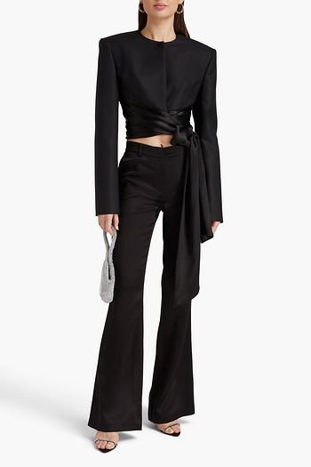 MAGDA BUTRYM Wool Stirrup Pants 01 I ICON