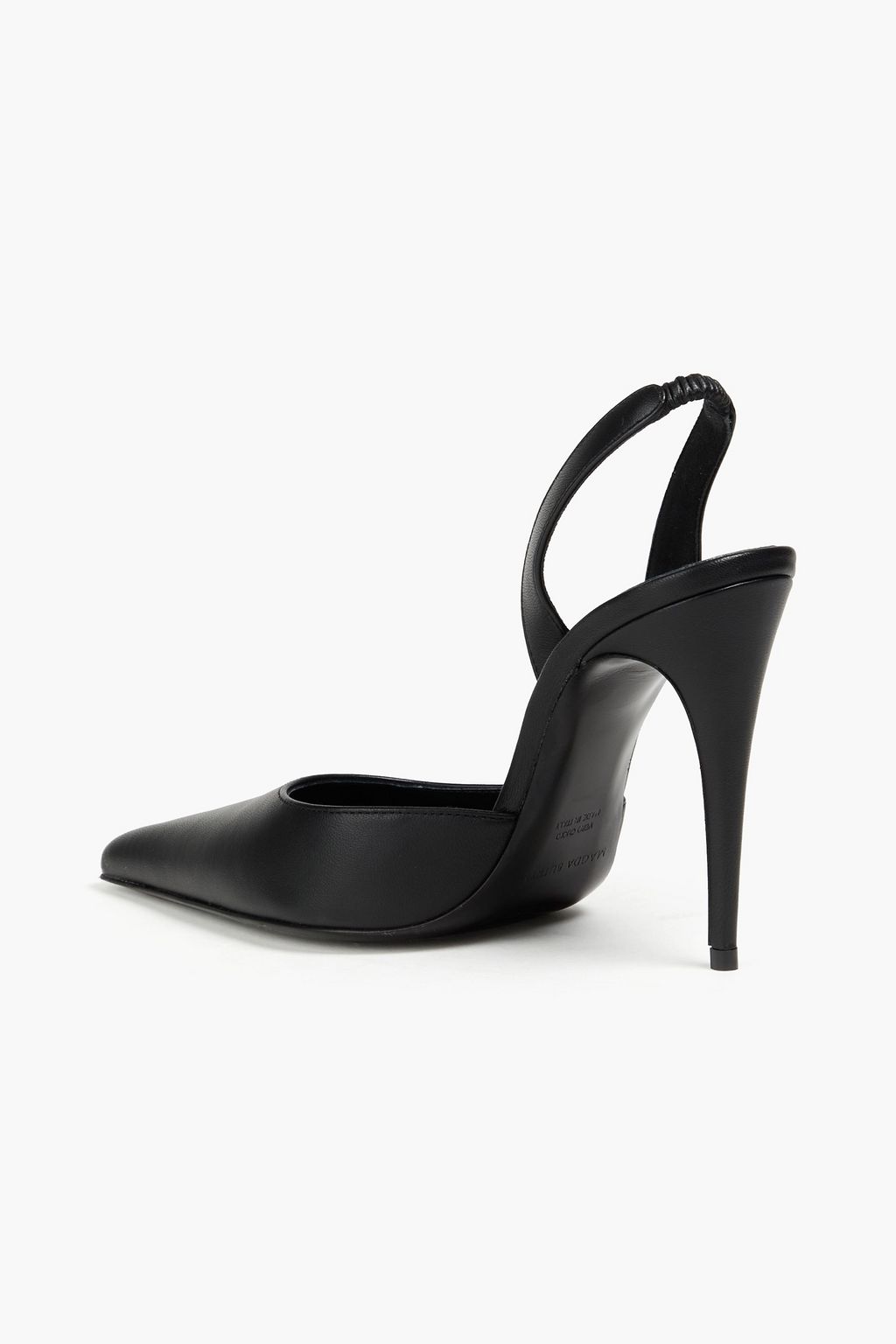 MAGDA BUTRYM Leather slingback pumps