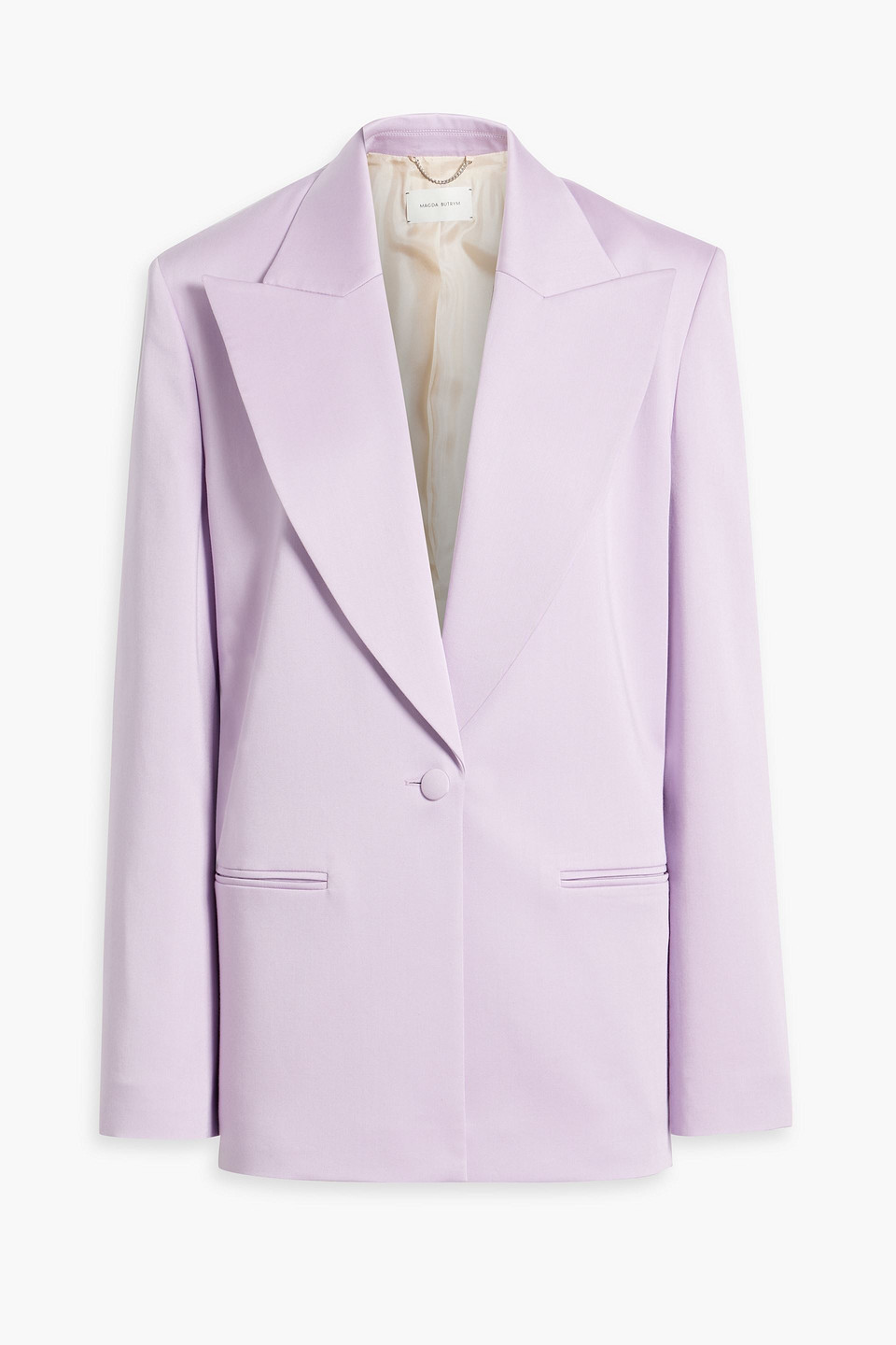 Magda Butrym Single-breasted Blazer In Lilac