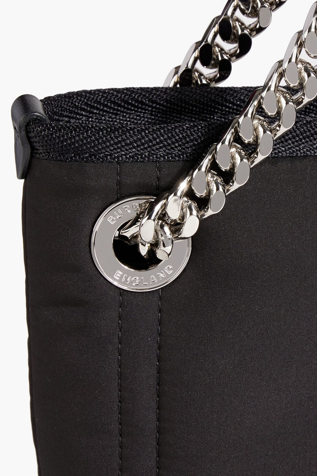BURBERRY Quilted shell shoulder bag