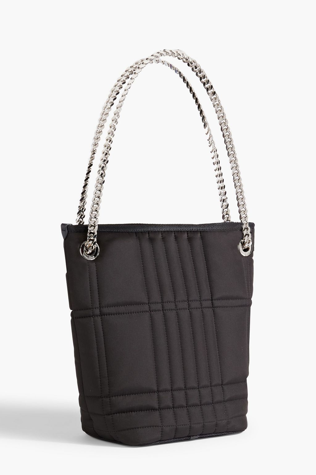BURBERRY Quilted shell shoulder bag