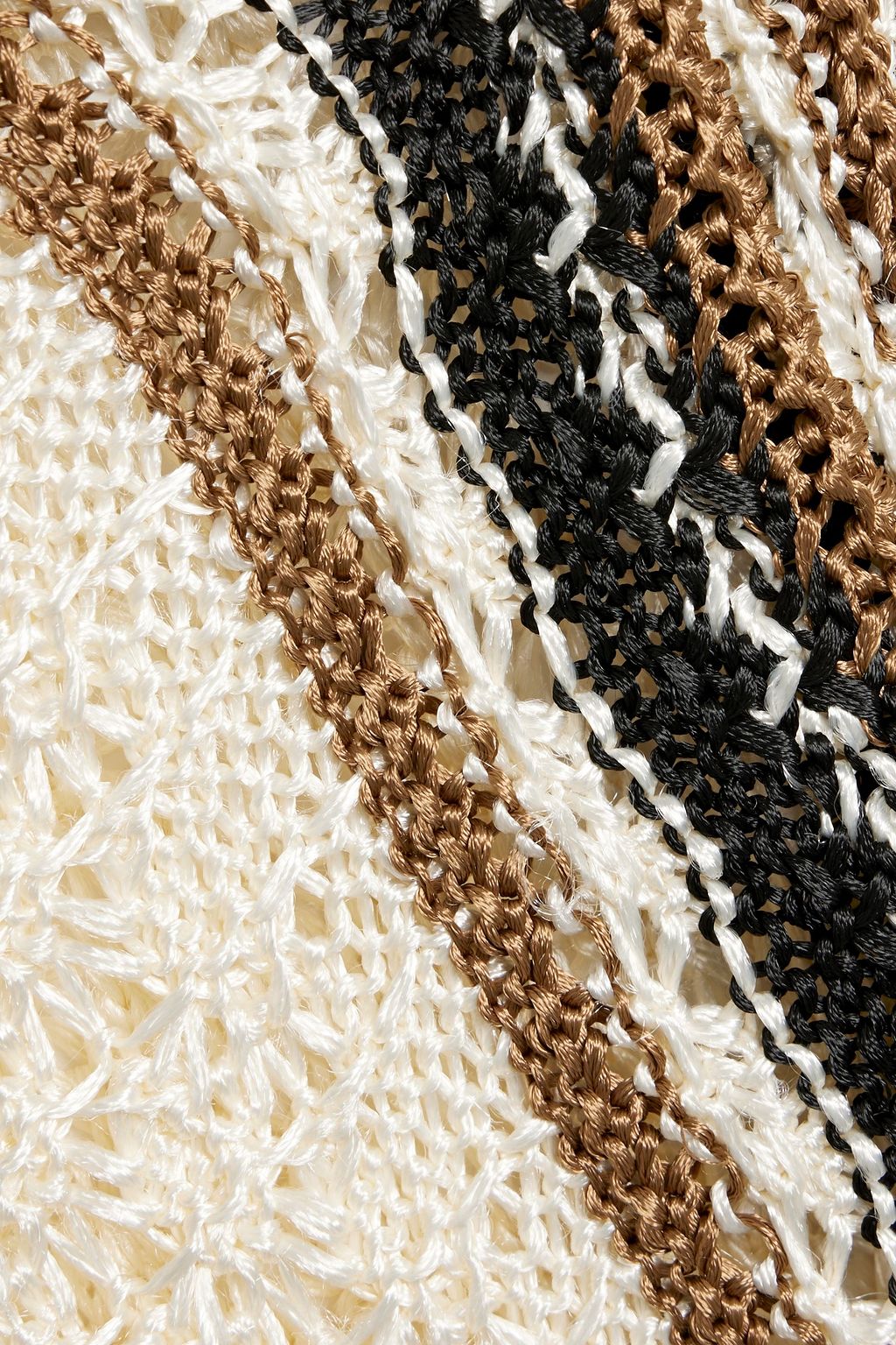 VALENTINO GARAVANI Studded crochet-knit cardigan