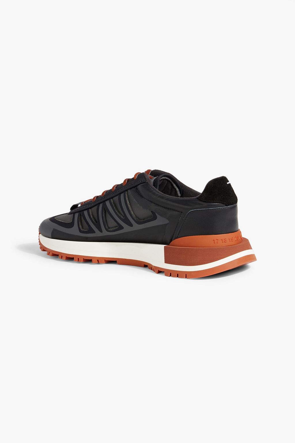 MAISON MARGIELA 50/50 leather, mesh and neoprene sneakers