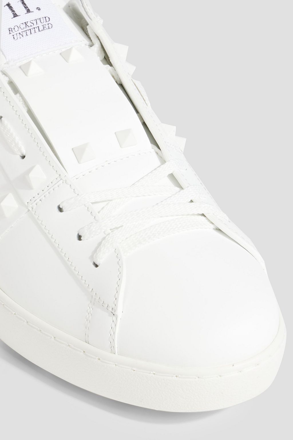 VALENTINO GARAVANI Rockstud Untitled leather sneakers