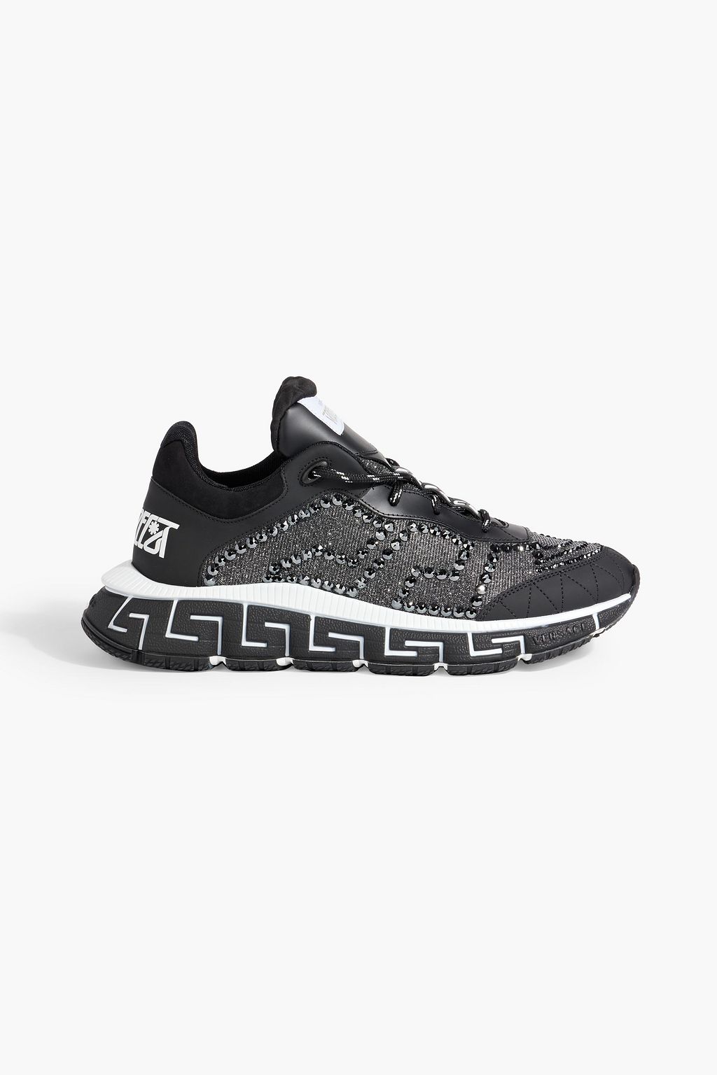 【23AW NEW】VERSACE/ Trigreca Mixed Media Fashion スニーカー Versace Trigreca Mixed Media Fashion Sneakers - Testa