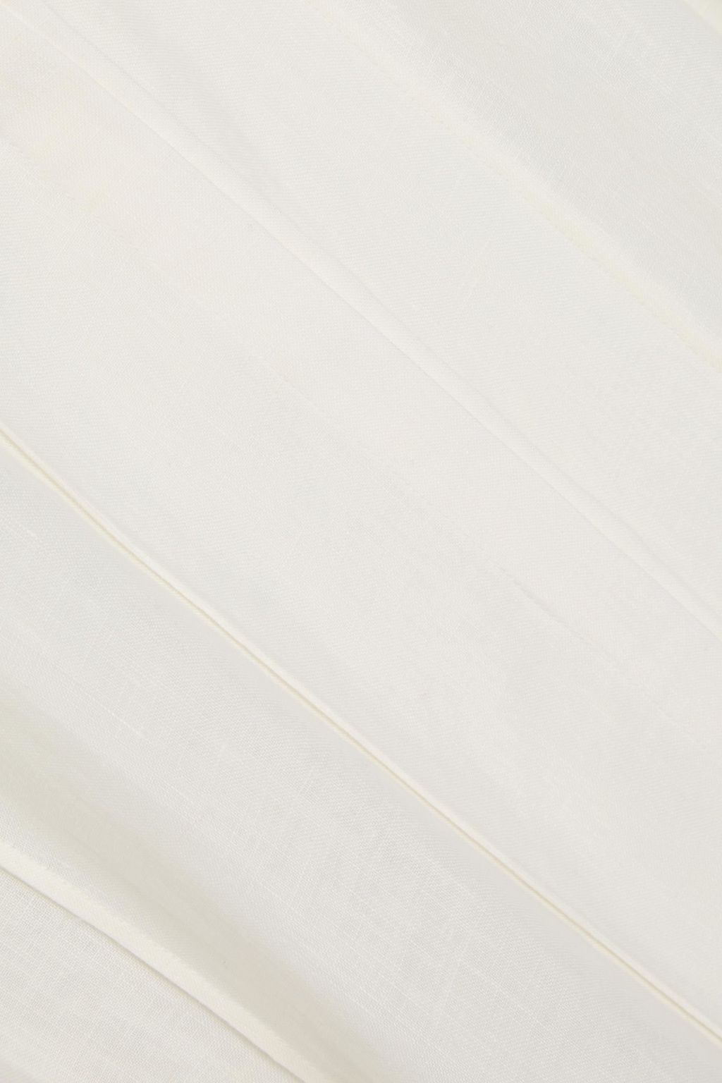CHLOÉ Belted linen midi dress
