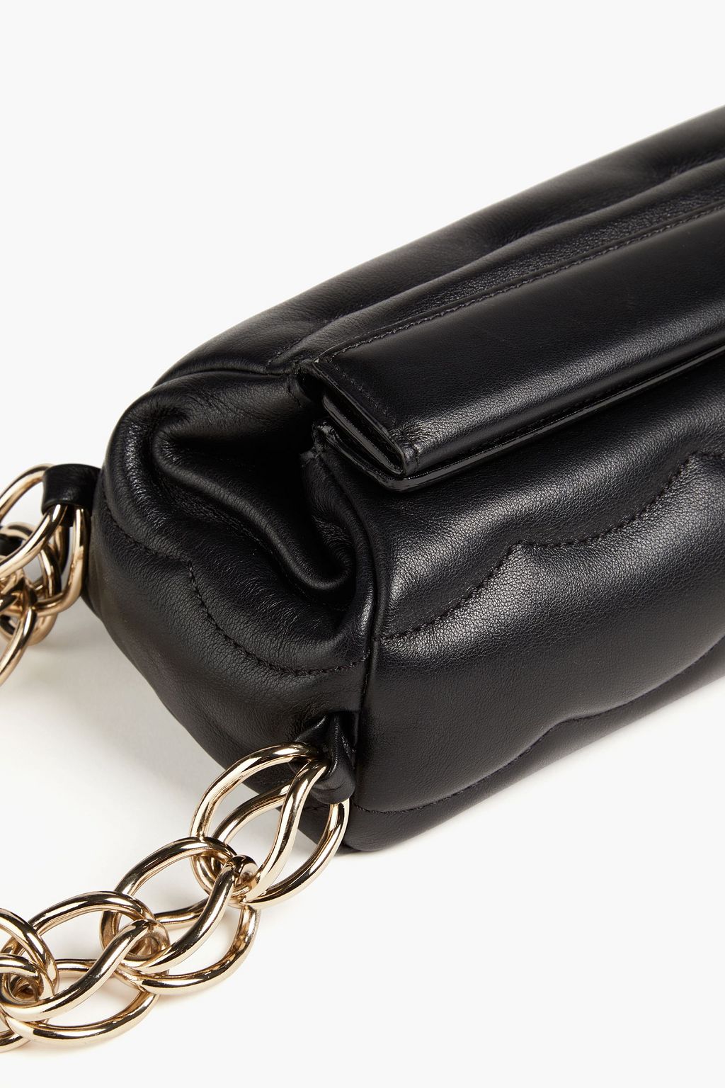CHLOÉ Quilted leather clutch