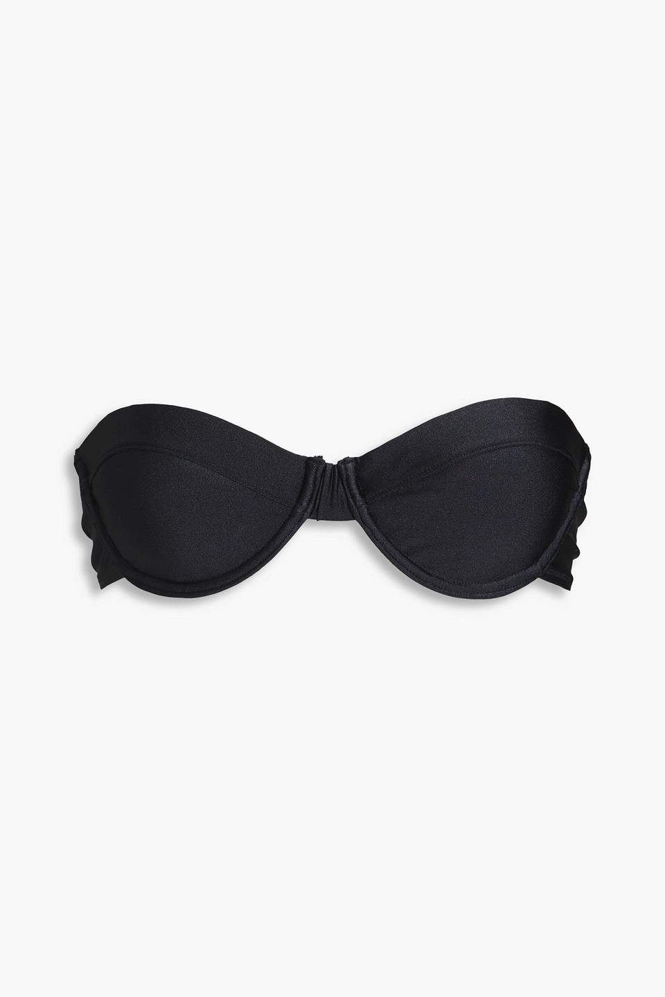 Solid & Striped The Maisie Bikini Top In Black