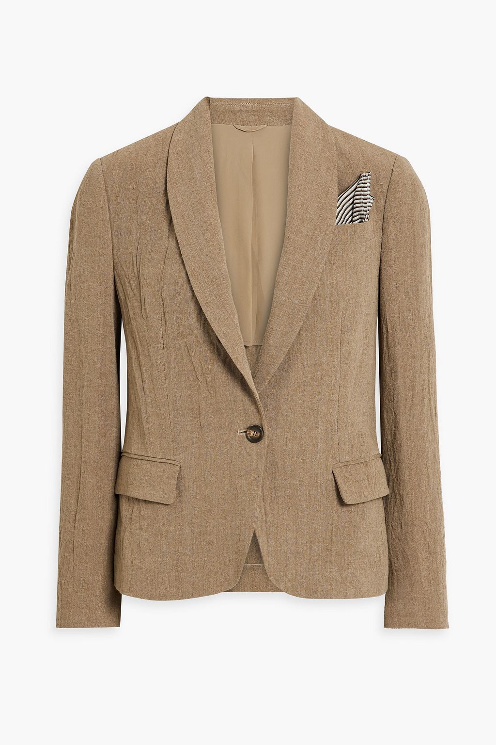 Brunello cucinelli linen blazer shop
